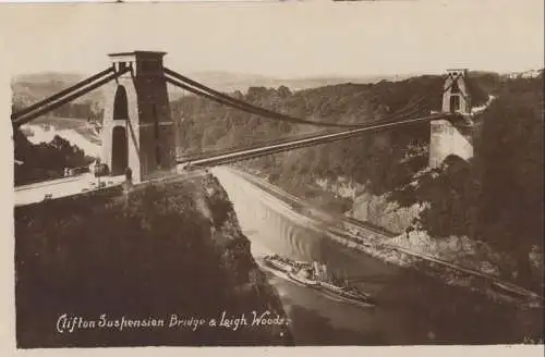 Großbritannien - Bistol-Clifton - Großbritannien - Sushension Bridge