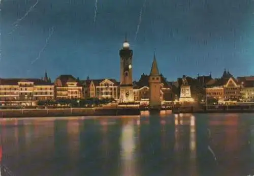 Lindau - Hafenbeleuchtung - 1974