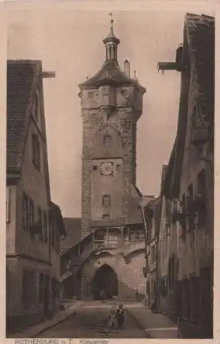 Rothenburg - Klingentor - ca. 1940