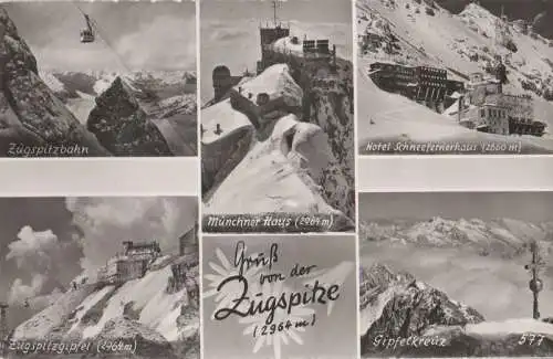 Zugspitze - u.a. Schneefernerhaus - ca. 1960