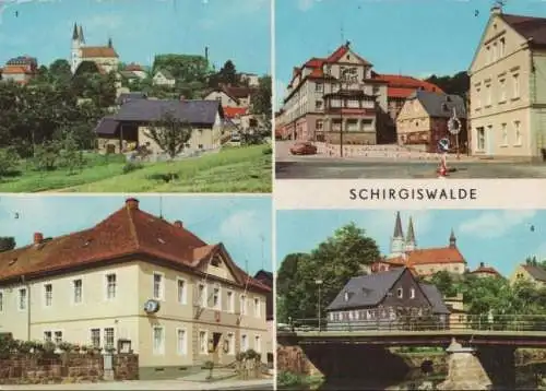 Schirgiswalde - u.a. Obermarkt - 1984