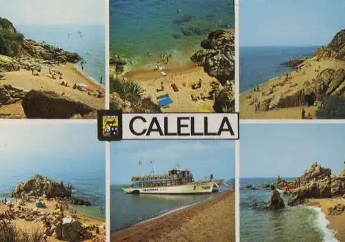 Spanien - Spanien - Calella - mit 6 Bildern - 1975