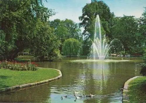 Bad Hersfeld - Partie im Kurpark - ca. 1975