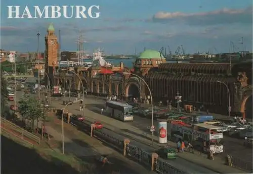 Hamburg - Hafen - Landungsbrücken