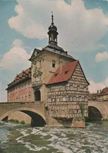 Das alte Rathaus in Bamberg - 1972