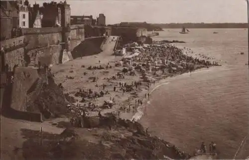 Frankreich - Frankreich - Saint-Malo - La Plage - 1928