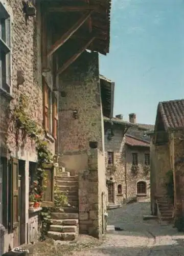 Frankreich - Frankreich - Perouges - Rue des Rondes - ca. 1980