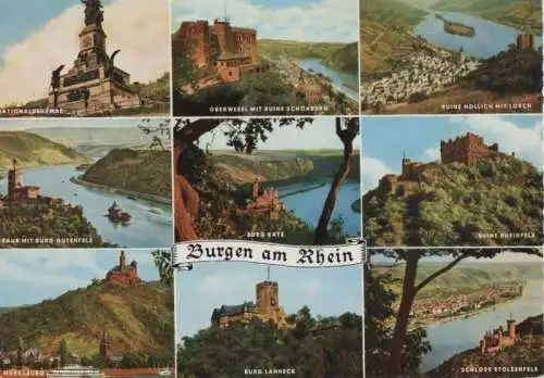 Rhein - Burgen, u.a. Nationaldenkmal - ca. 1975