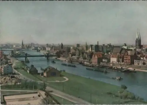 Bremen - Altstadt und Weser - ca. 1970