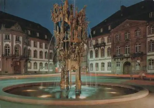 Mainz am Rhein - Mainz - Fastnachtsbrunnen - ca. 1975