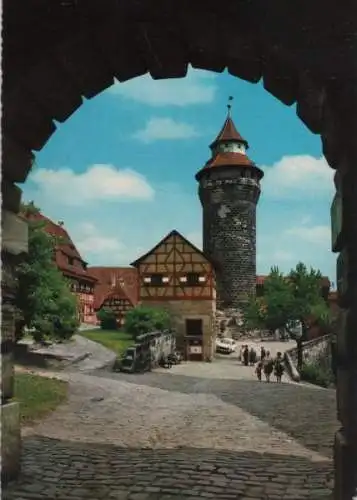 Nürnberg - Burg mit Sinwellturm - ca. 1975