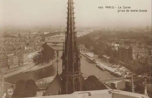 Frankreich - Paris - Frankreich - Seine prise de Notre-Dame