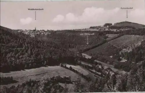 Waldkatzenbach (OT von Waldbrunn) - mit Katzenbuckel - ca. 1960