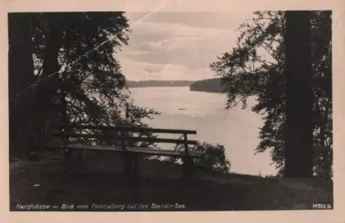 Stechlin-Neuglobsow - Blick vom Fenchalberg - 1960