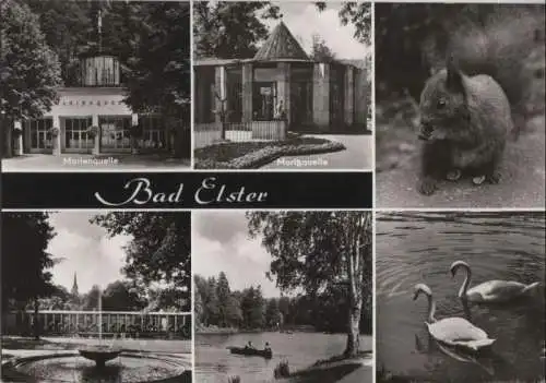 Bad Elster - 6 Teilbilder - 1980