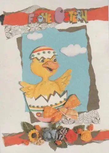 Frohe Ostern - Küken im Ei - 2004