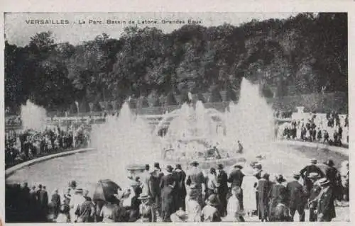 Frankreich - Frankreich - Versailles - Le Parc, Bassin de Latone - ca. 1935