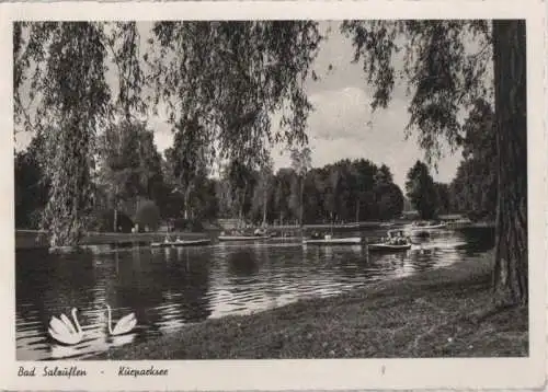 Bad Salzuflen - Kurparksee - 1955