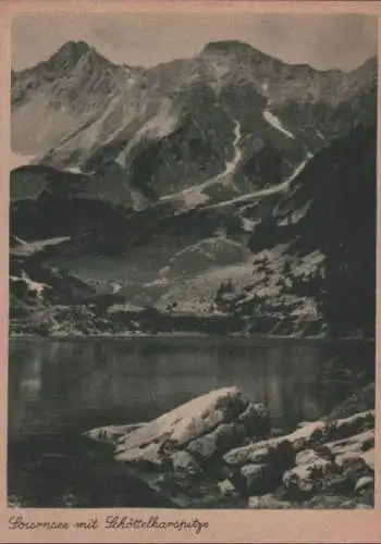 Soiernseen - mit Schöttelkarspitze - ca. 1950