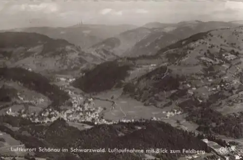 Schönau im Schwarzwald - von oben