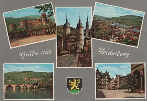 Heidelberg - mit 5 Bildern - 1961