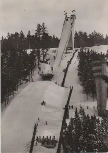 Oberhof - Schanze am Rennsteig - ca. 1970