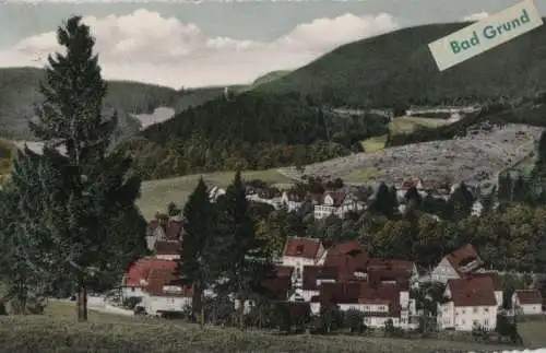 Bad Grund - Blick vom Schönhofsblick - ca. 1965