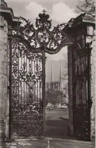 Würzburg - Durchblick zur Johanniskirche - 1958