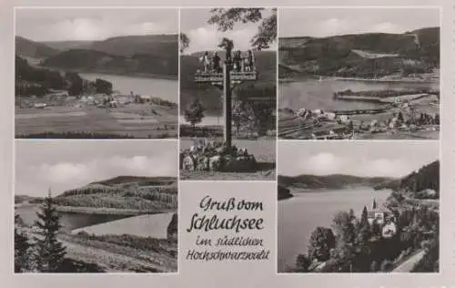 Gruß vom Schluchsee - 1956