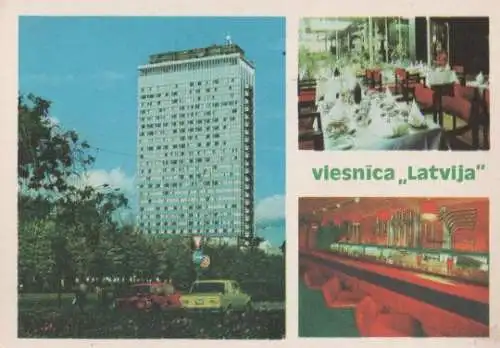 Lettland - Hotel Latvija - ca. 1975