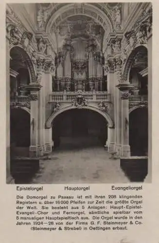 Passau - Domorgel - ca. 1950