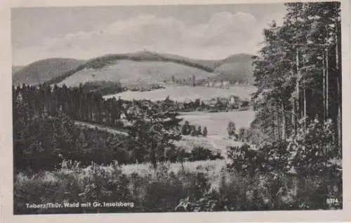 Tabarz - mit Gr. Inselsberg - 1957