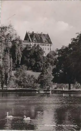 Illertissen - Weiher mit Schloss - ca. 1960