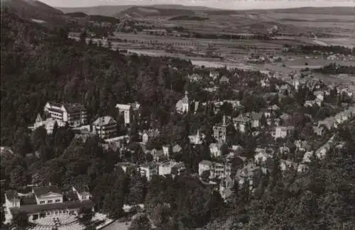 Bad Harzburg - Gesamtansicht vom Burgberg - ca. 1960