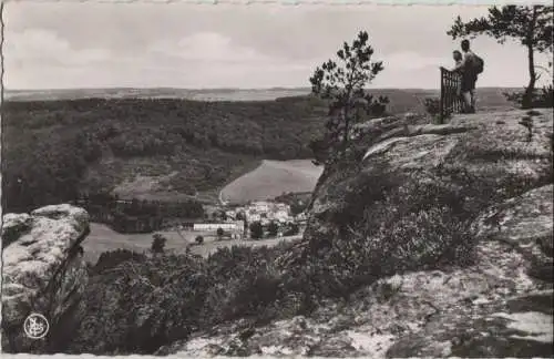 Luxemburg - Luxemburg - Berdorf - Vue prise de la Ile du Diable - ca. 1960