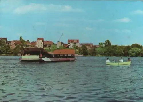 Strausberg - Blick über Straus-See - 1976