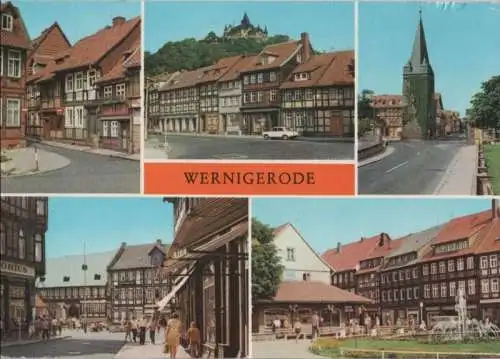 Wernigerode - u.a. Am Nikolaiplatz - 1982