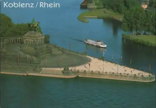 Koblenz - Deutsches Eck - ca. 1985