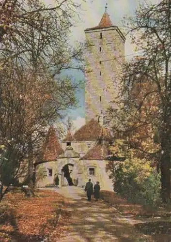 Rothenburg Tauber - Burgtor - 1958