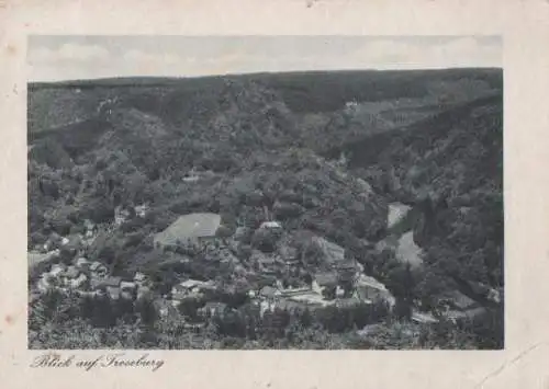 Blick auf Treseburg - 1938