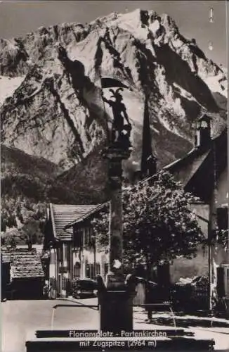 Garmisch-Partenkirchen - Floriansplatz - 1960