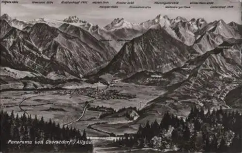 Oberstdorf - Panorama - 1968