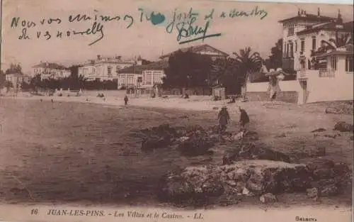 Frankreich - Frankreich - Juan-les-Pins - Les Villas et le Casino - 1923