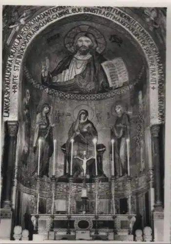 Italien - Italien - Palermo - Cappello Palatina - Abside - Altare Maggiore - ca. 1960