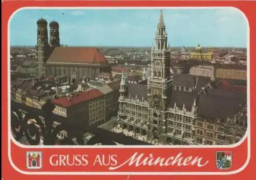 München - Blick vom Alten Peter - 1981