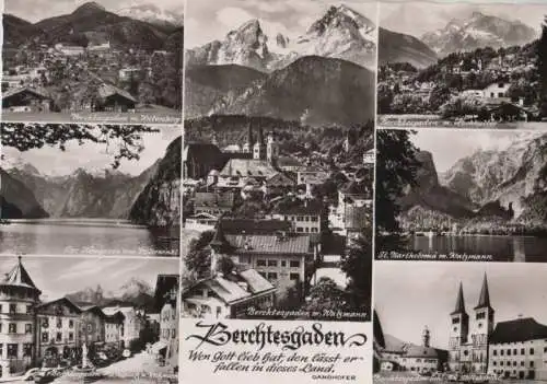 Berchtesgaden - u.a. mit Watzmann - 1969