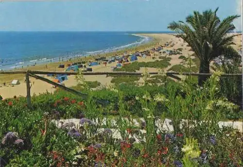 Spanien - Spanien - Playa del Inglés (OT von San Bartolomé de Tirajana - Strand - ca. 1985