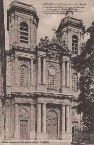 Frankreich - Langres - Frankreich - Cathedrale, Portail