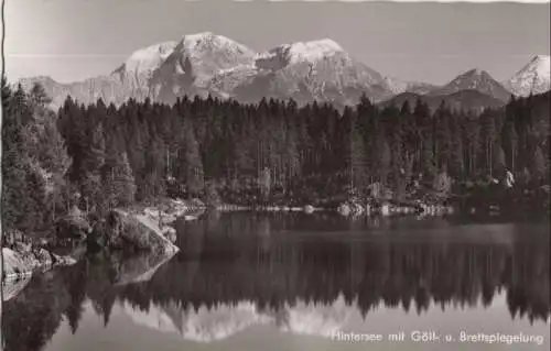 Hintersee - Göll- und Brettspiegelung