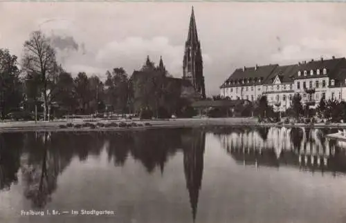 Freiburg - Im Stadtgarten - 1958